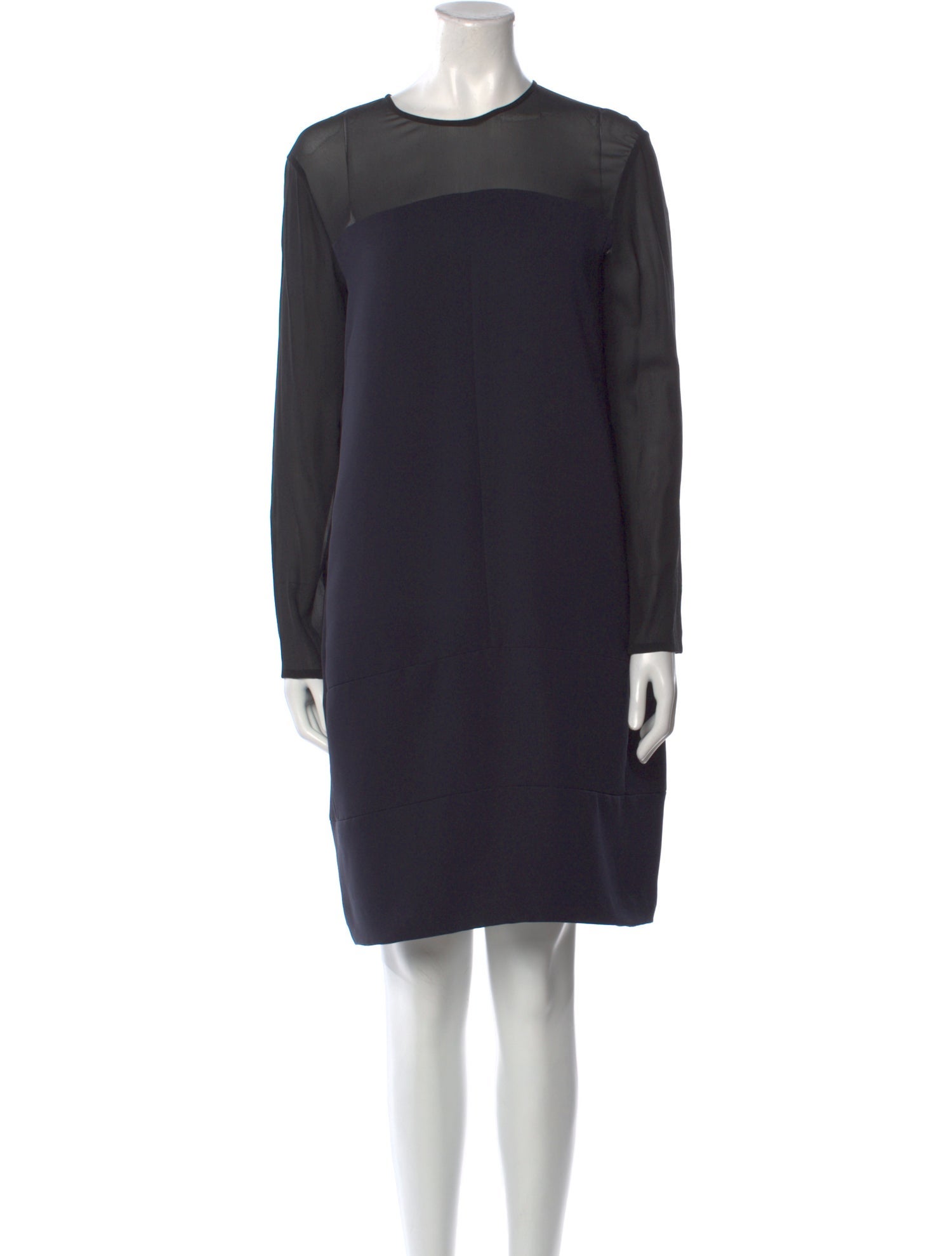 Celine Long Sleeve Knee-Length Dress