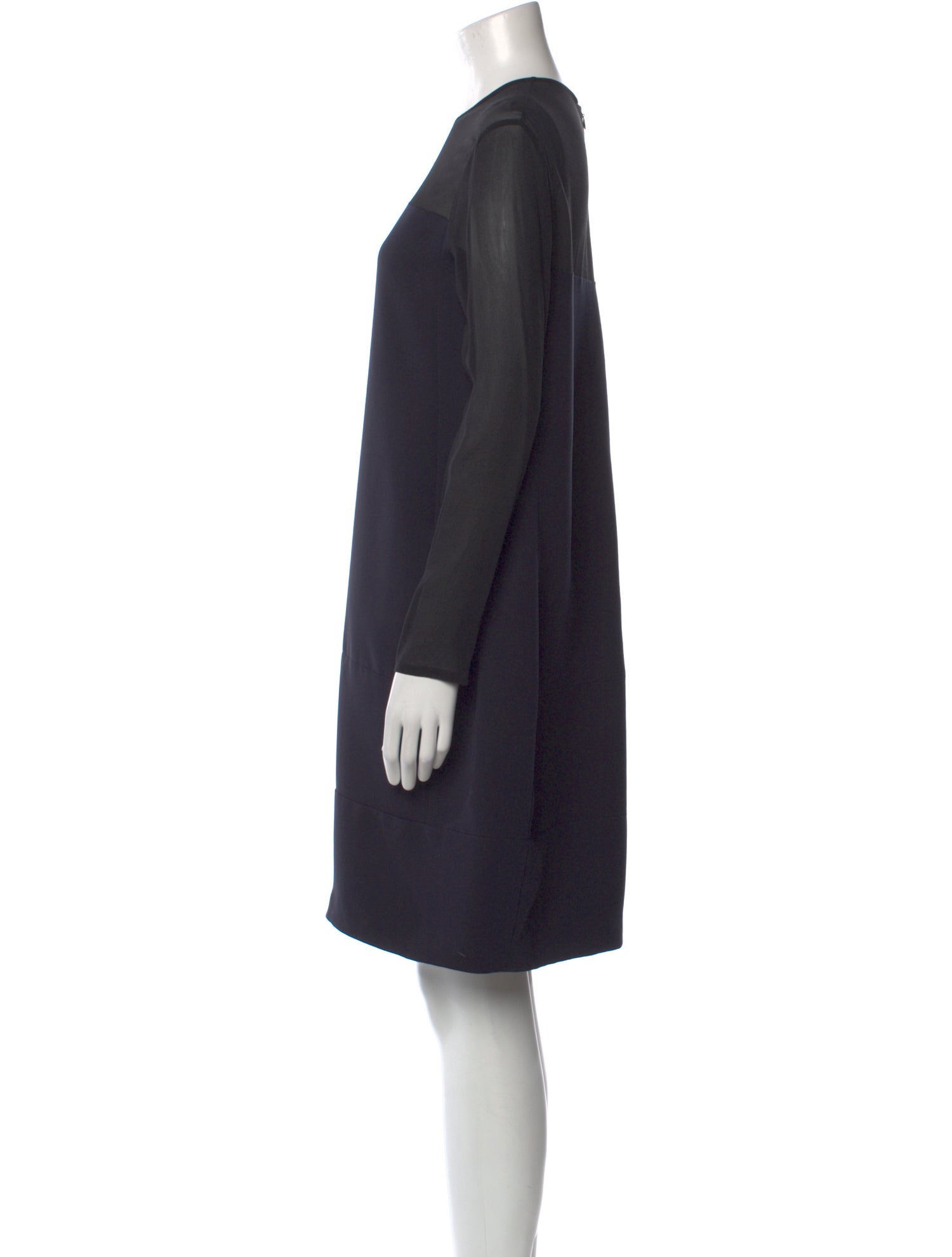 Celine Long Sleeve Knee-Length Dress