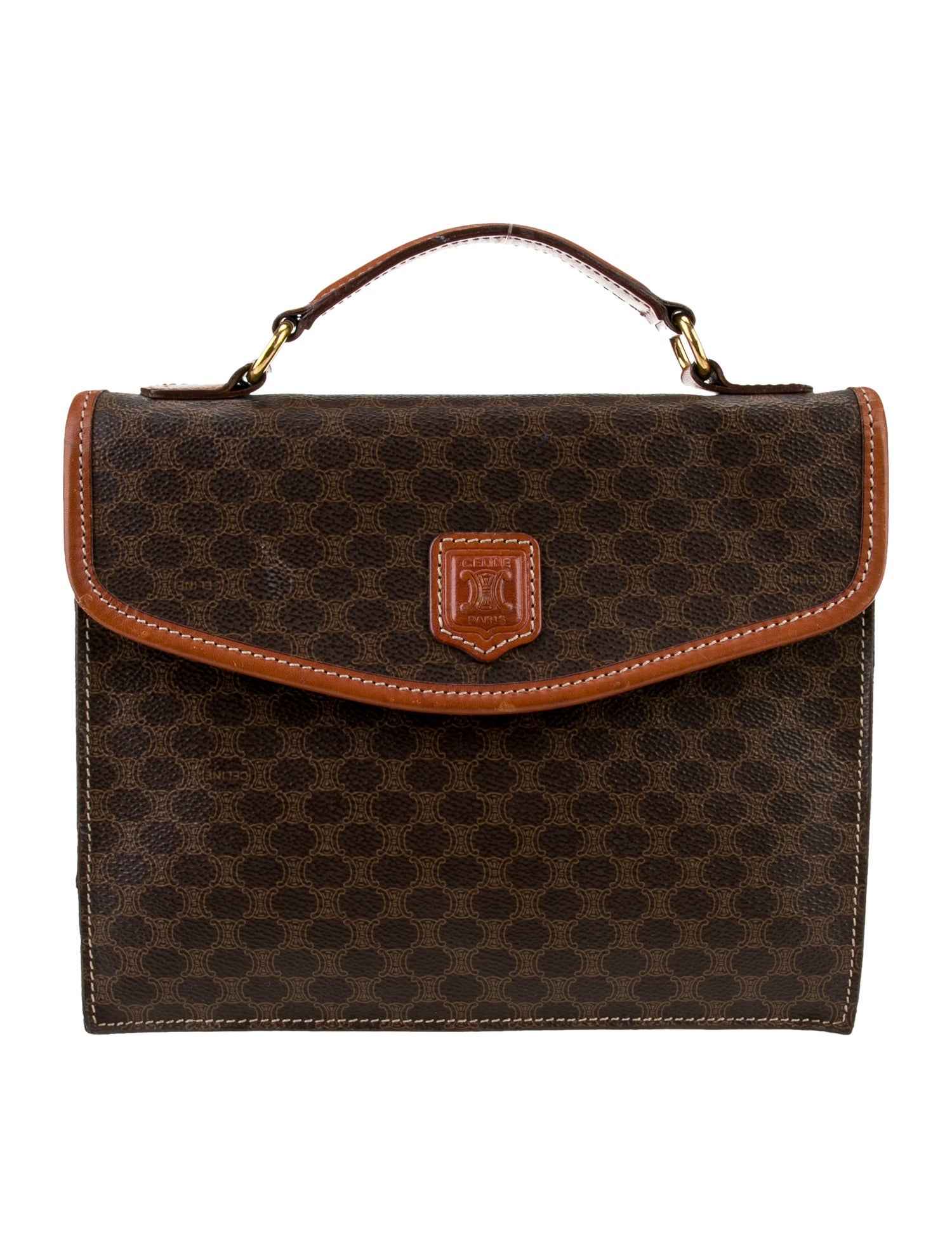 Celine Macadam Top Handle Bag