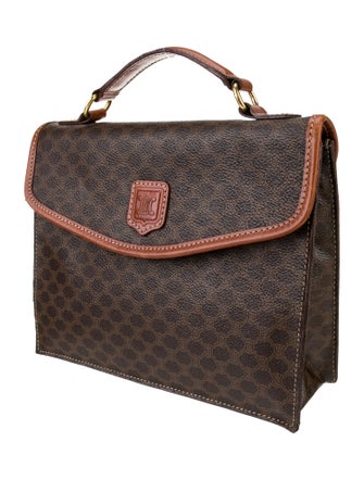 Celine Macadam Top Handle Bag