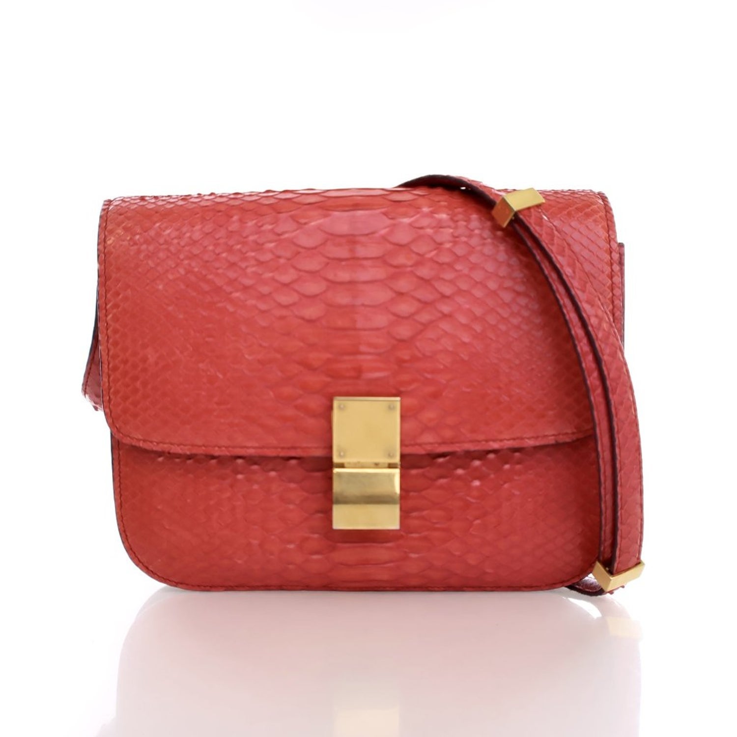 Celine Python Box Bag