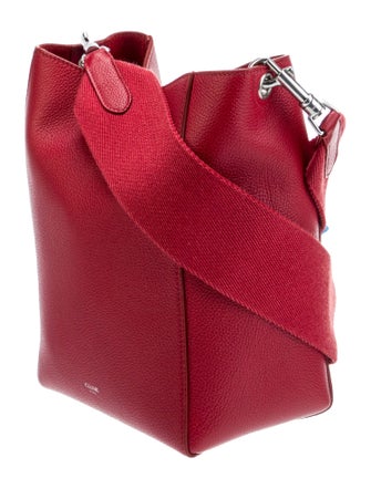 Celine Leather Seau Sangle Small