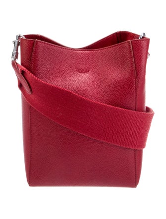 Celine Leather Seau Sangle Small