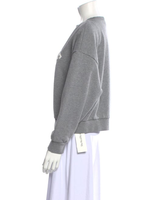 Celine Triomphe Logo Print Pullover Graphic Print Sweatshirt