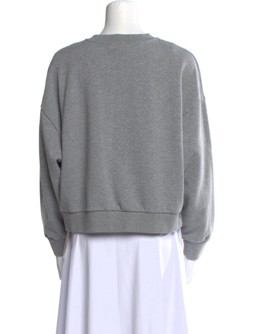 Celine Triomphe Logo Print Pullover Graphic Print Sweatshirt