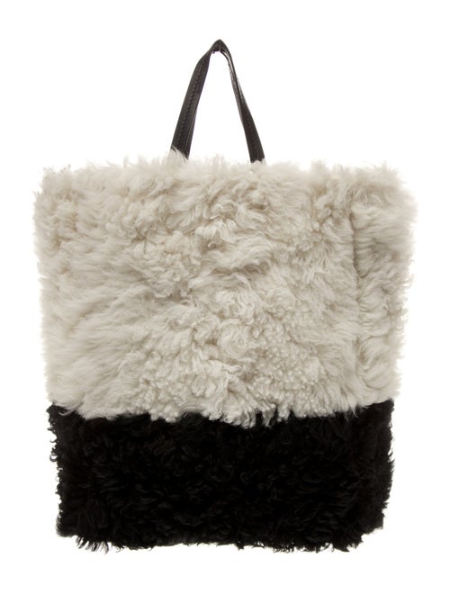 Celine Shearling Backpack