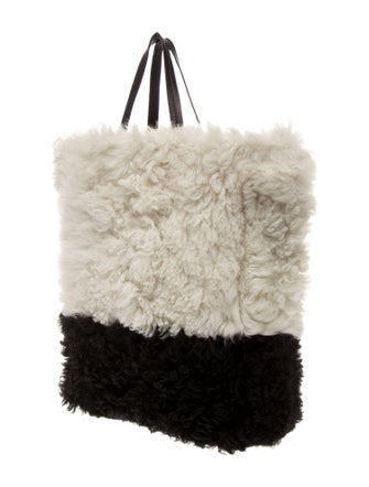 Celine Shearling Backpack