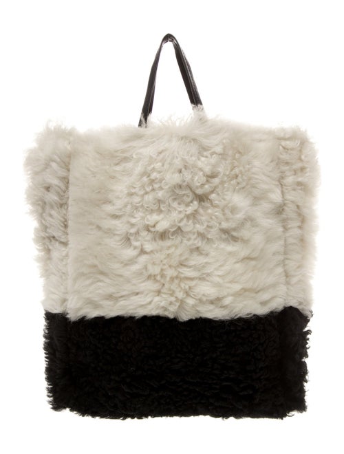 Celine Shearling Backpack