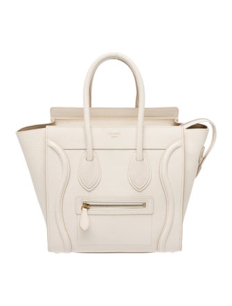 Celine Goat Leather Luggage Micro