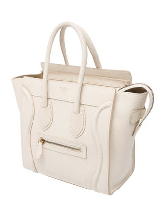 Celine Goat Leather Luggage Micro
