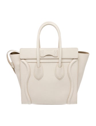 Celine Goat Leather Luggage Micro