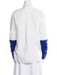Celine Colorblock Long Sleeve Long Sleeve Button-Up Top