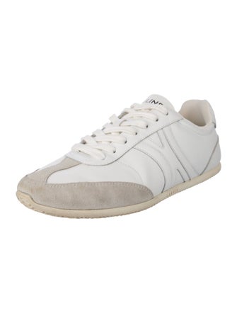 Celine Leather Colorblock Pattern Sneakers