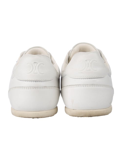 Celine Leather Colorblock Pattern Sneakers