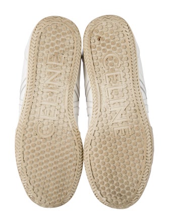 Celine Leather Colorblock Pattern Sneakers