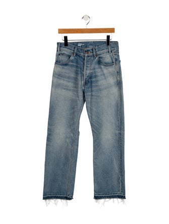 Celine High-Rise Straight Leg Jeans