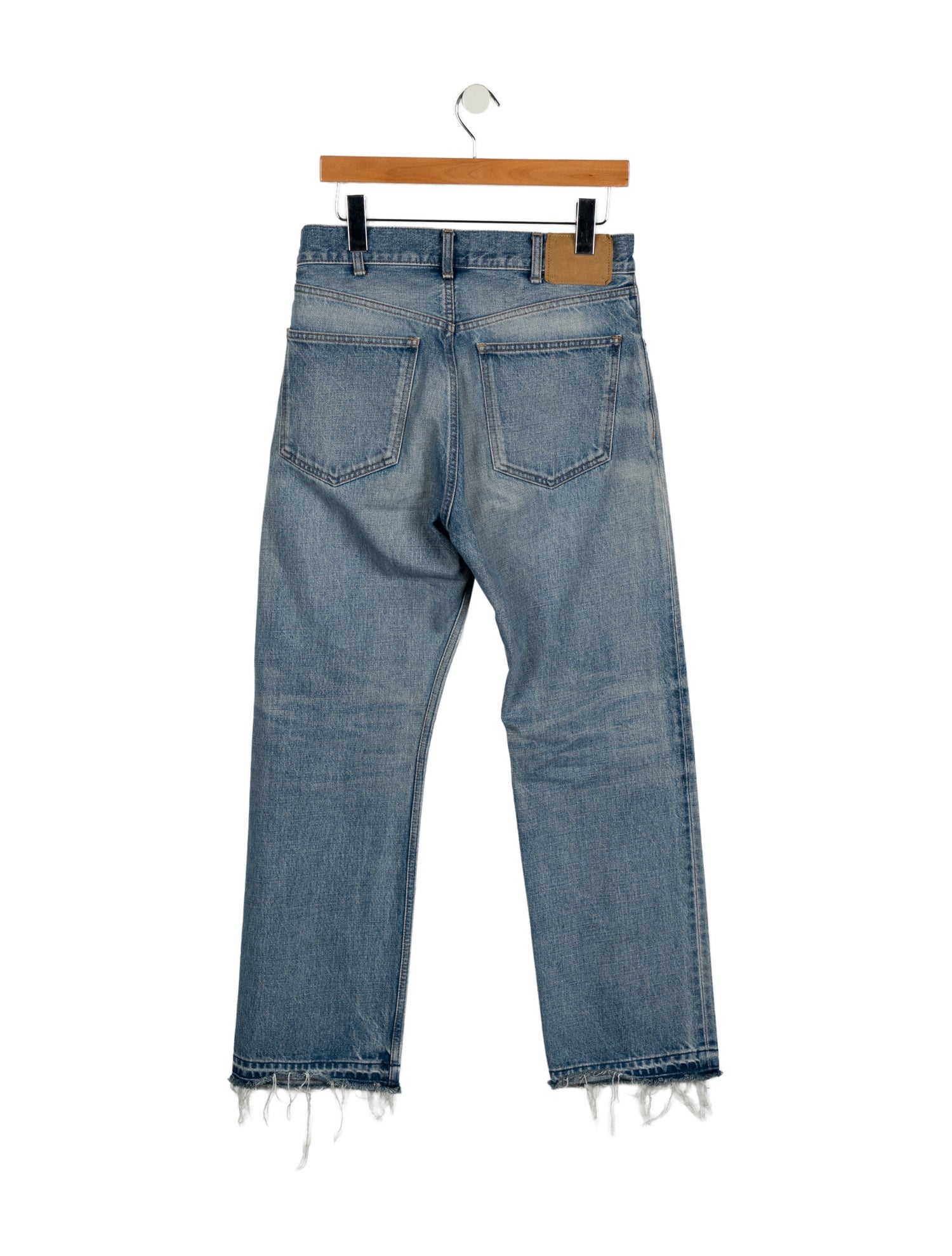 Celine High-Rise Straight Leg Jeans