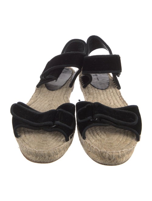 Celine Velvet Slingback Flats