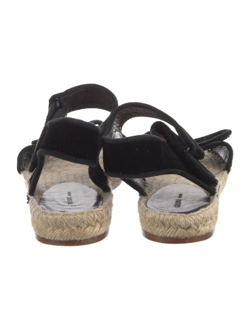 Celine Velvet Slingback Flats