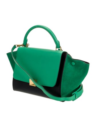 Celine Leather Trapeze Small