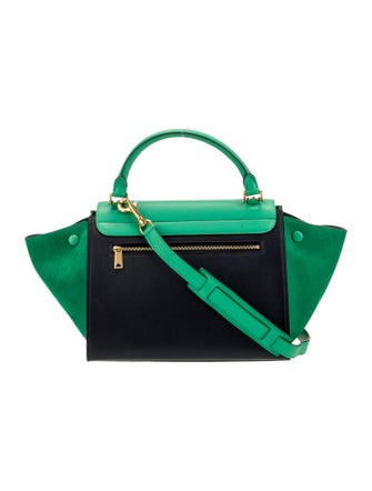 Celine Leather Trapeze Small