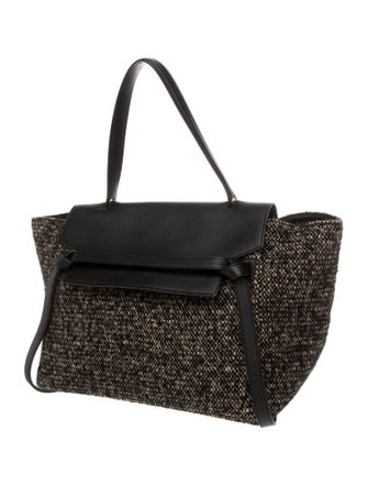 Celine Tweed Belt Bag Mini