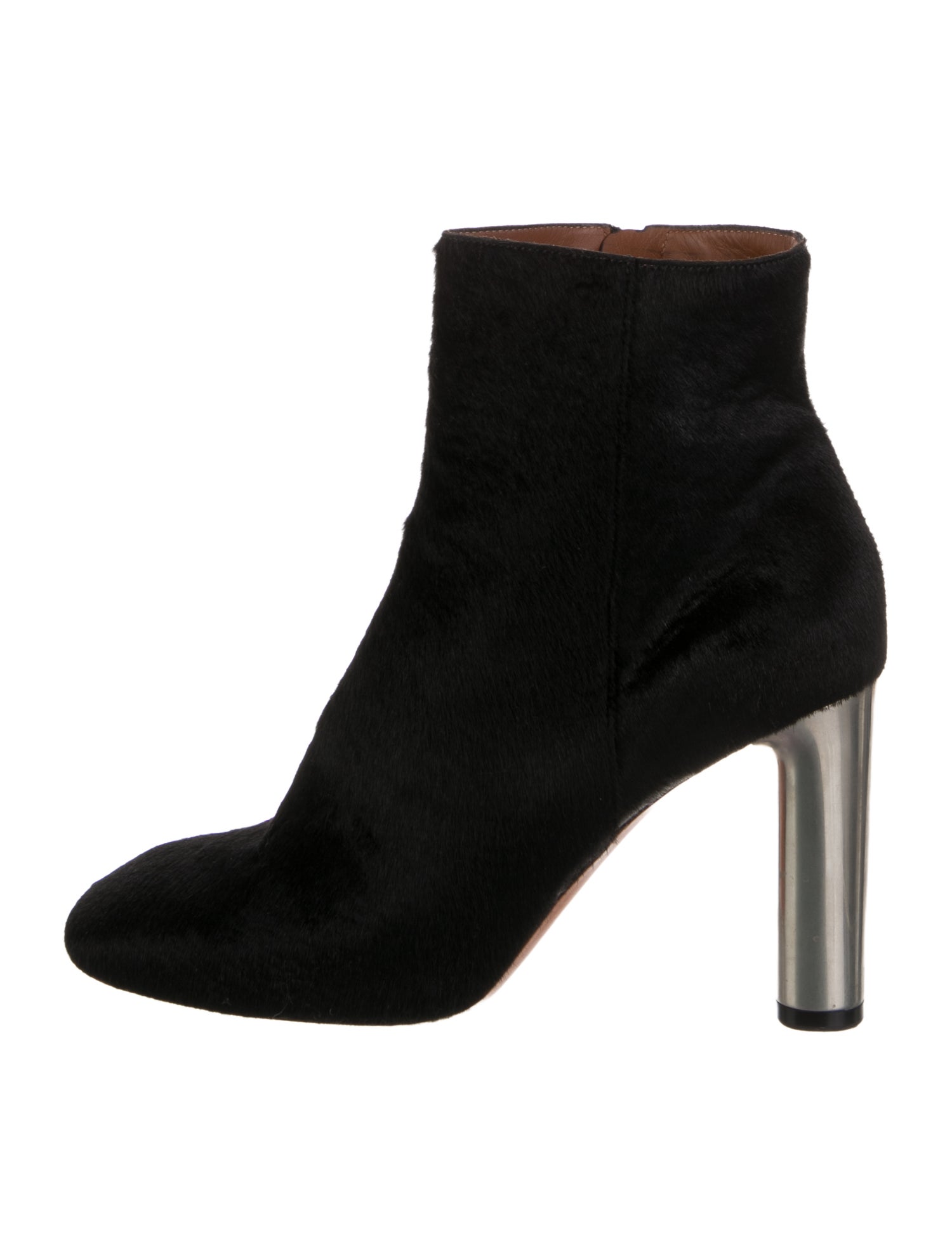 Celine Ponyhair Boots