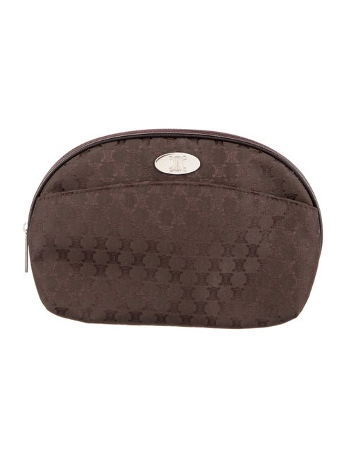 Celine Canvas Cosmetic Bag