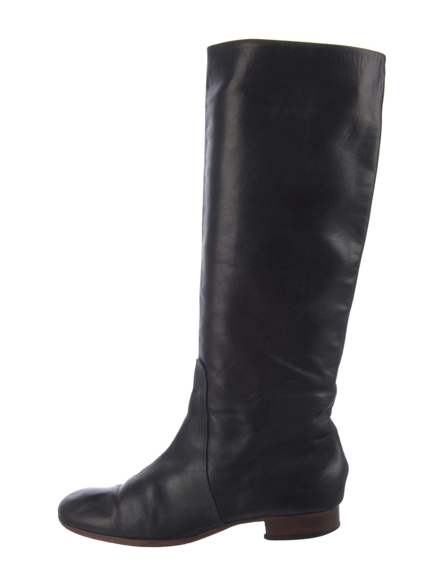Celine Vintage Leather Riding Boots