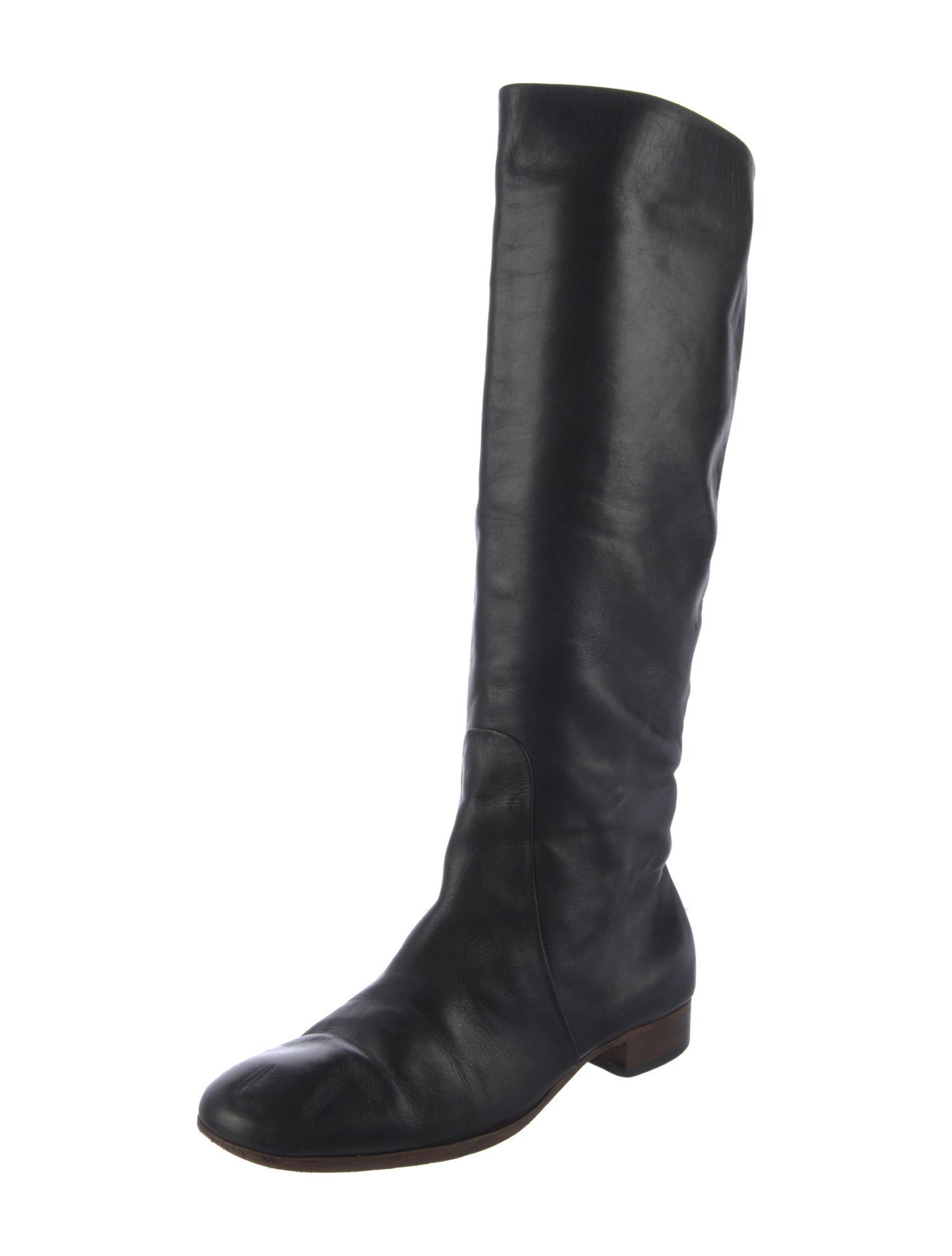 Celine Vintage Leather Riding Boots