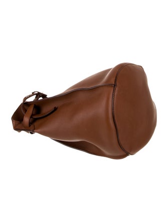 Celine Leather Big Bucket w/Strap