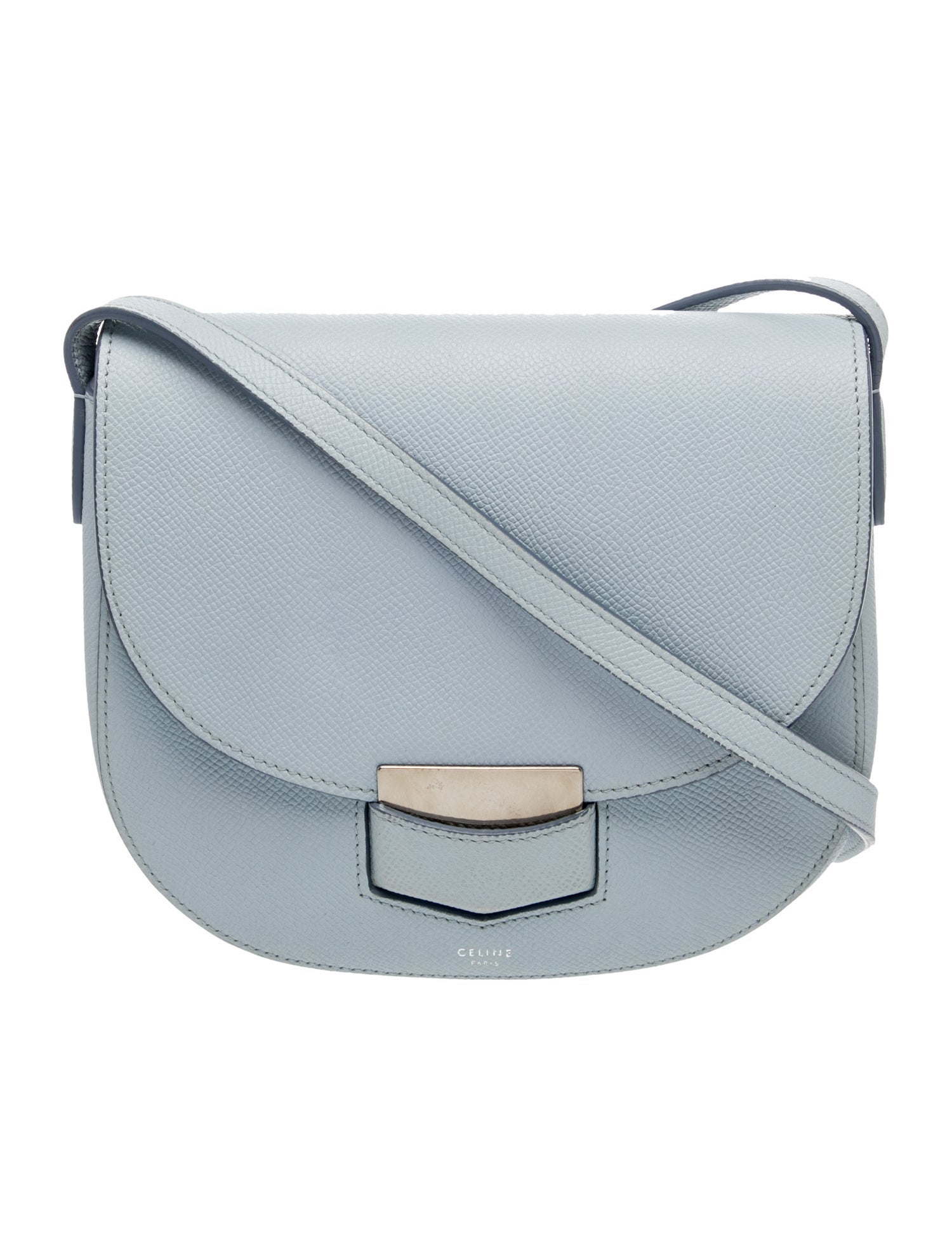 Celine Leather Trotteur Small