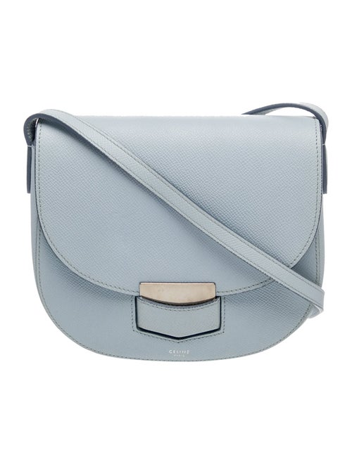 Celine Leather Trotteur Small