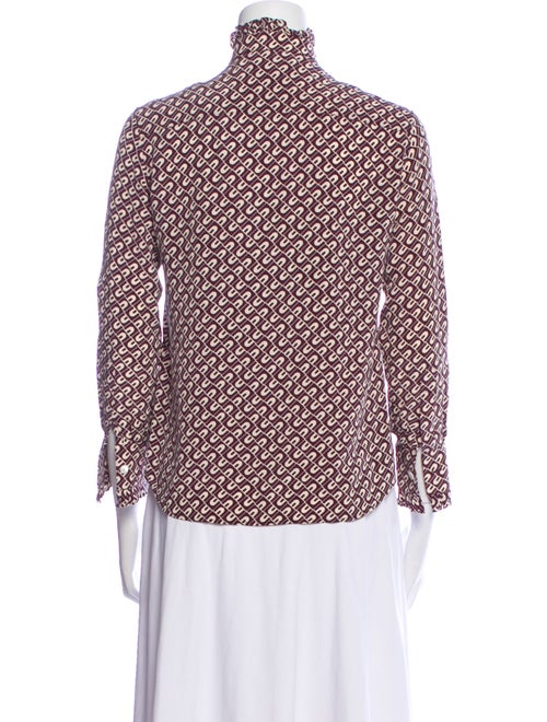 Celine Silk Printed Blouse