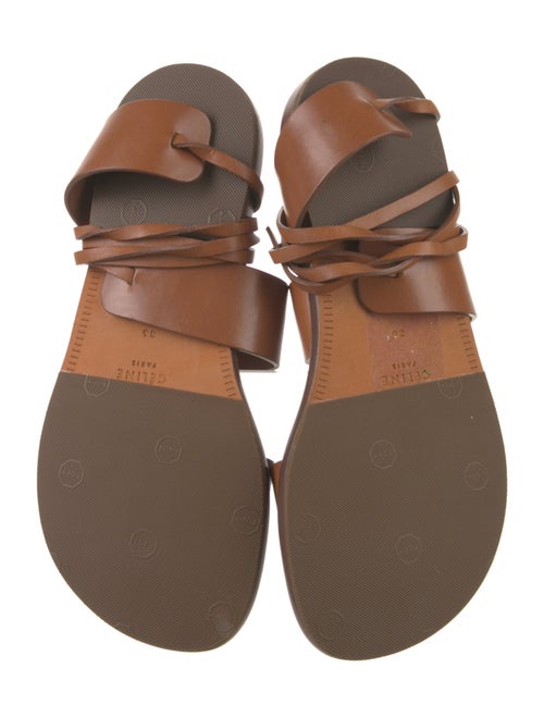 Celine Leather Gladiator Sandals