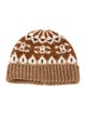Celine Triomphe Wool Knit Beanie