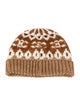 Celine Triomphe Wool Knit Beanie