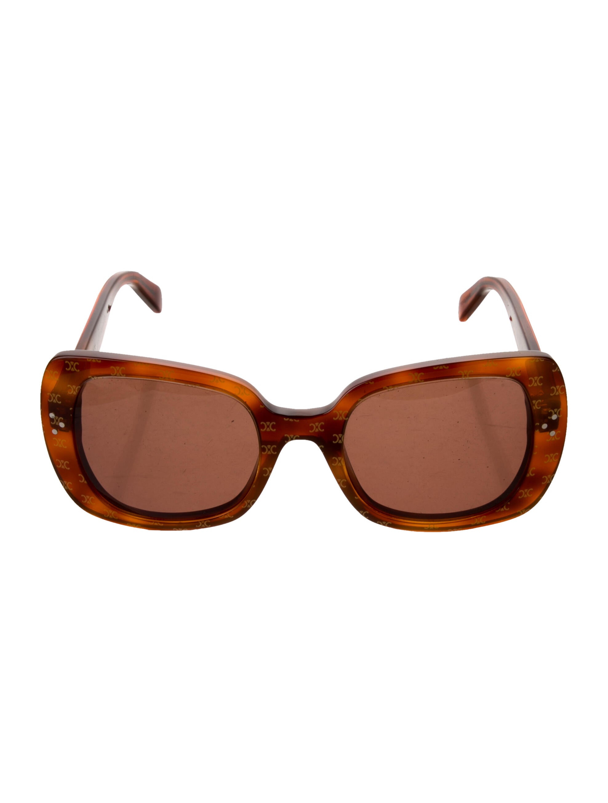 Celine Square Tinted Sunglasses