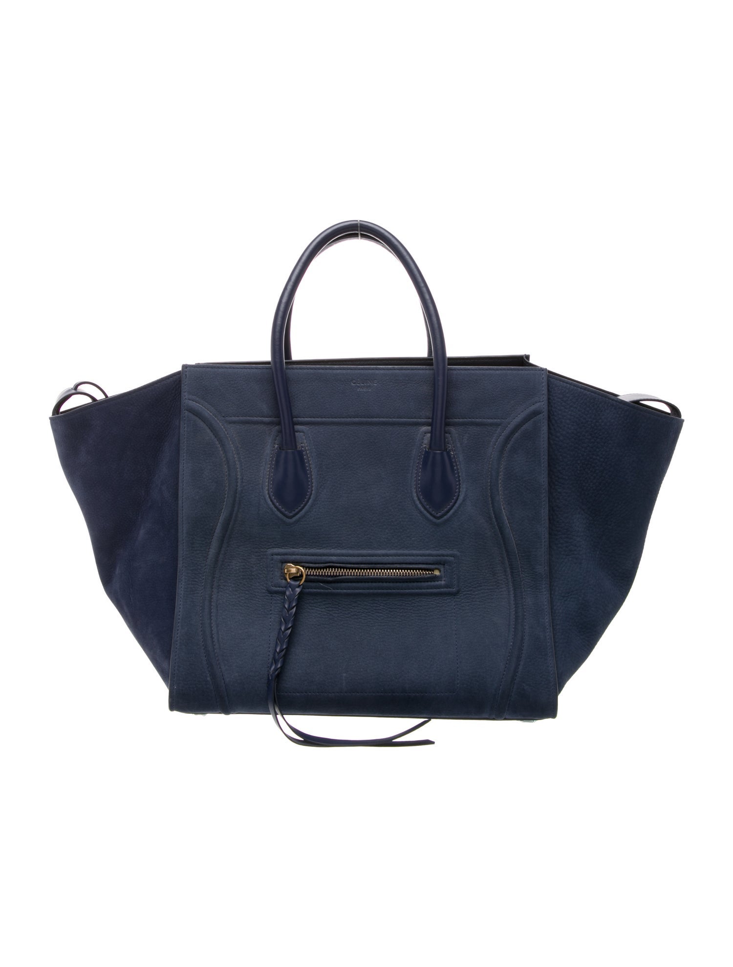 Celine Suede Luggage Phantom Medium