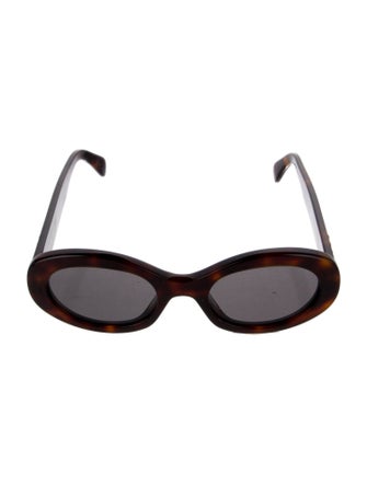 Celine Round Tinted Sunglasses