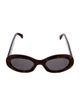 Celine Round Tinted Sunglasses