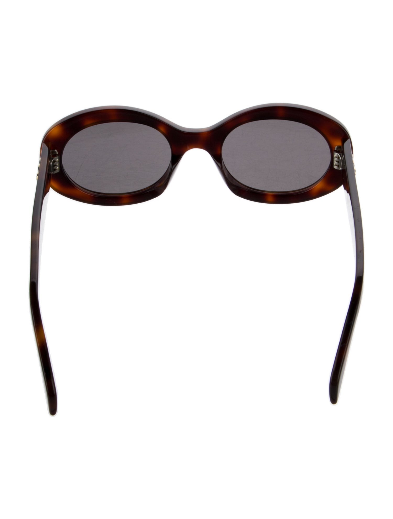 Celine Round Tinted Sunglasses