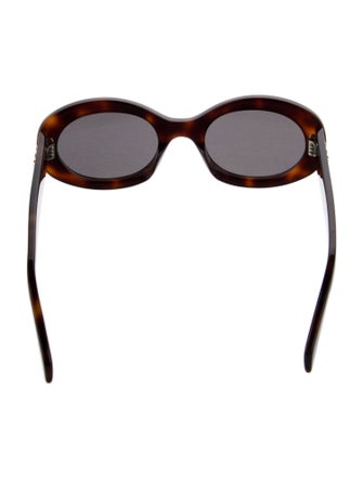 Celine Round Tinted Sunglasses