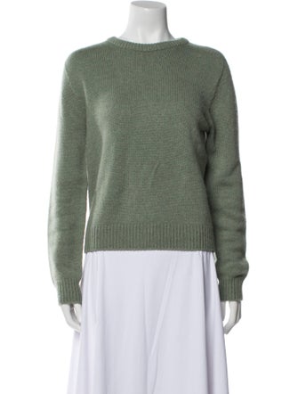 Celine Crewneck Pullover Cashmere Sweater