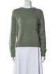 Celine Crewneck Pullover Cashmere Sweater