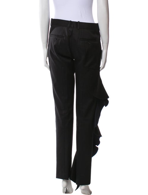 Celine Ruffle Accent Straight Leg Pants