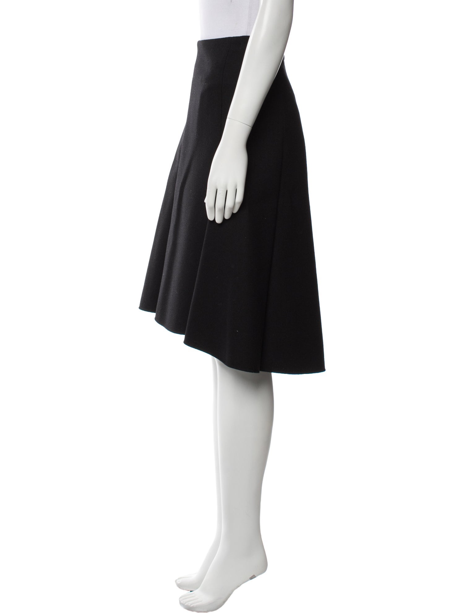 Celine Wool Knee-Length Skirt