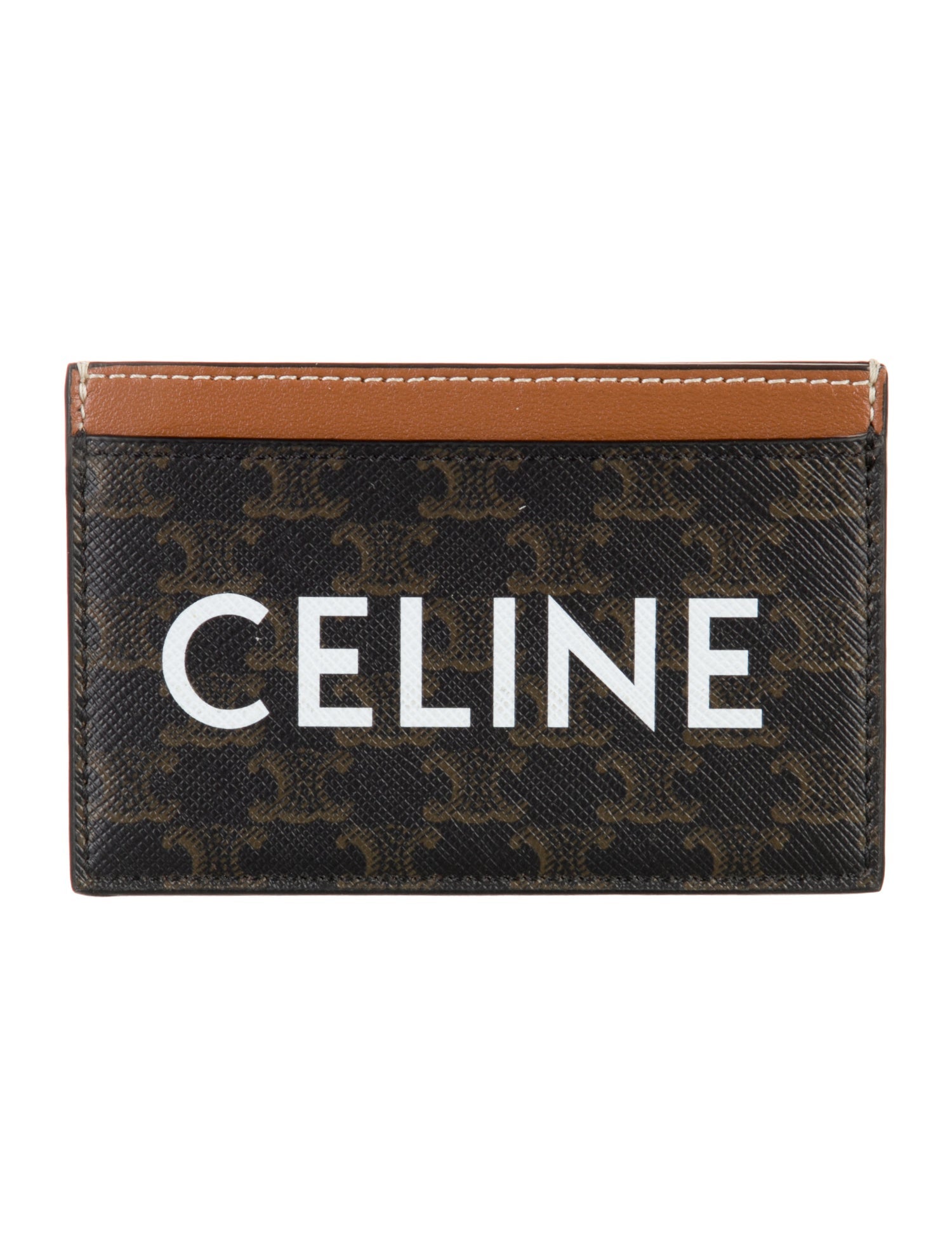 Celine Printed Card Holder