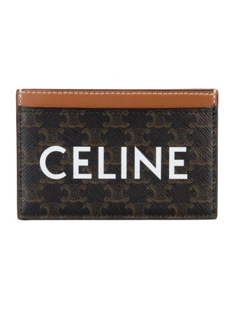 Celine Printed Card Holder