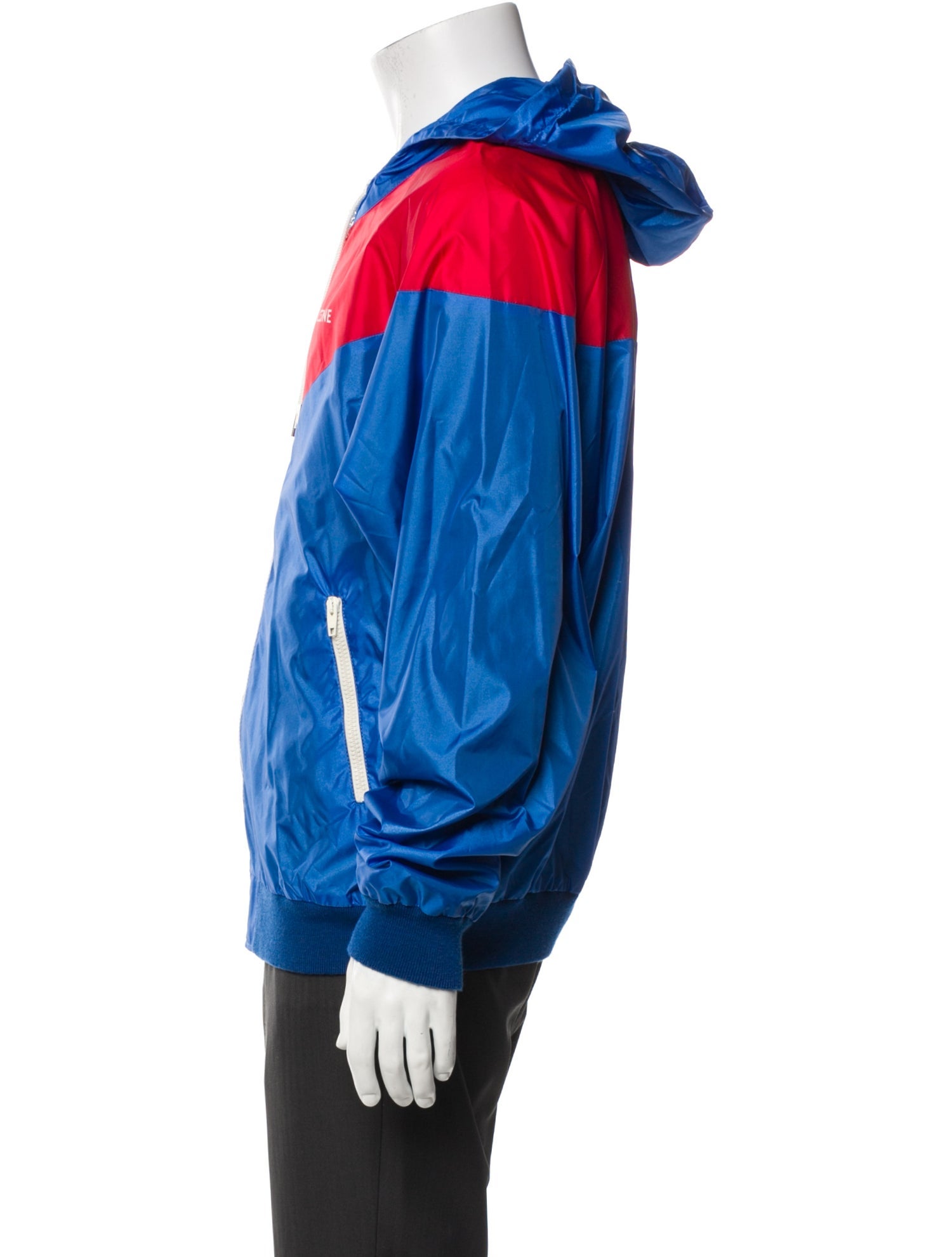 Celine Triomphe Colorblock Pattern Windbreaker